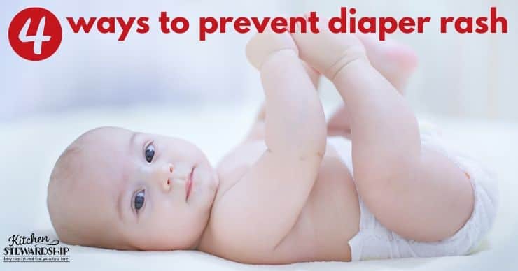 changing a baby to prevent diaper rash