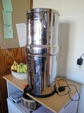Berkey counter top water filter, big Berkey filter system