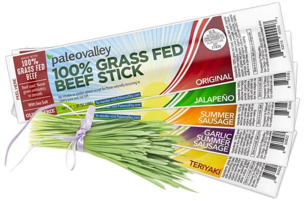100% grass fed beef sticks, pasture raised beef sticks