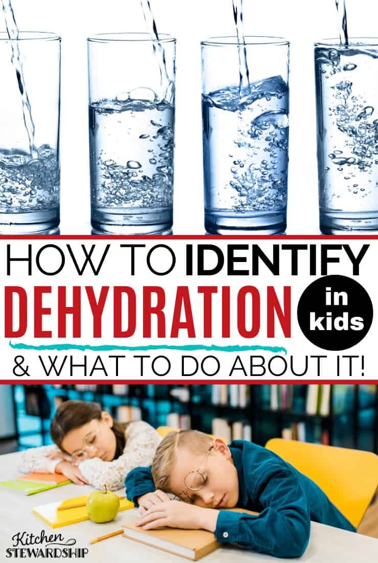 How to identify dehydration in kids