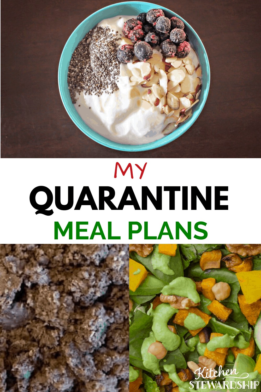 quarantine meal plan