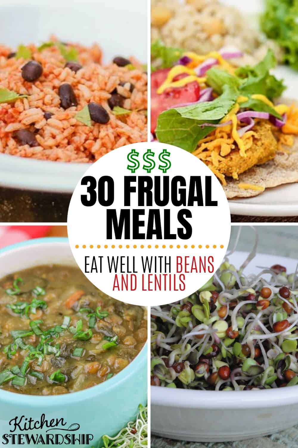 30 frugal meals with beans and lentils