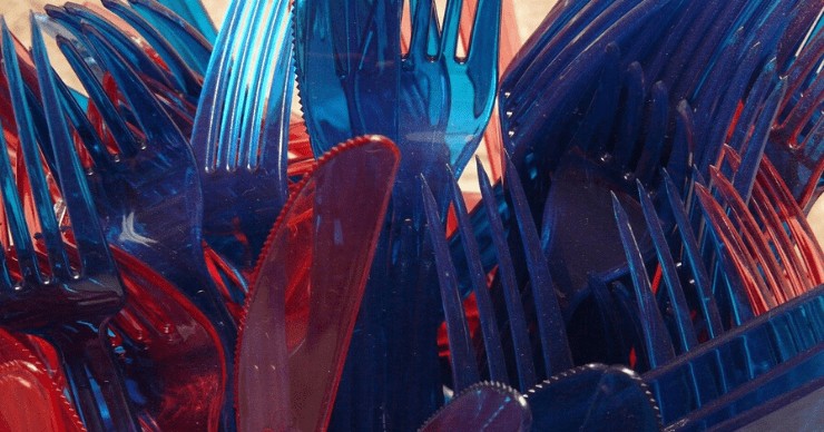 plastic silverware, plastic forks