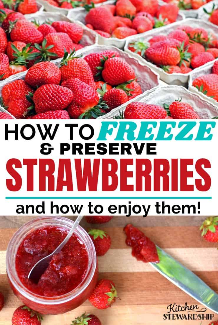 How to freeze strawberries