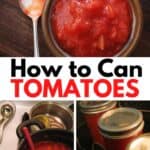 canning tomatoes