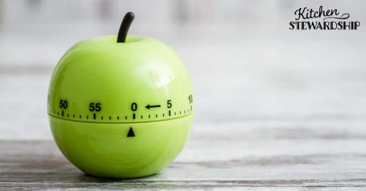 Kitchen Timer on counter top
