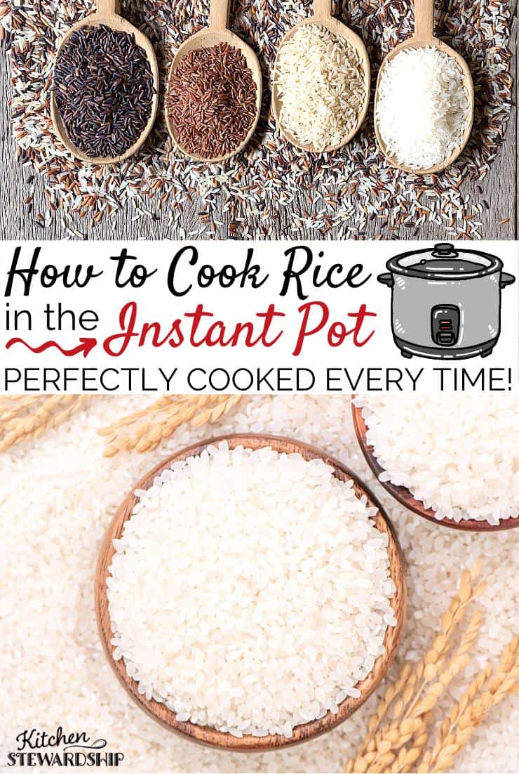 How to Cook Rice in the Instant Pot - Perfect Rice every time!