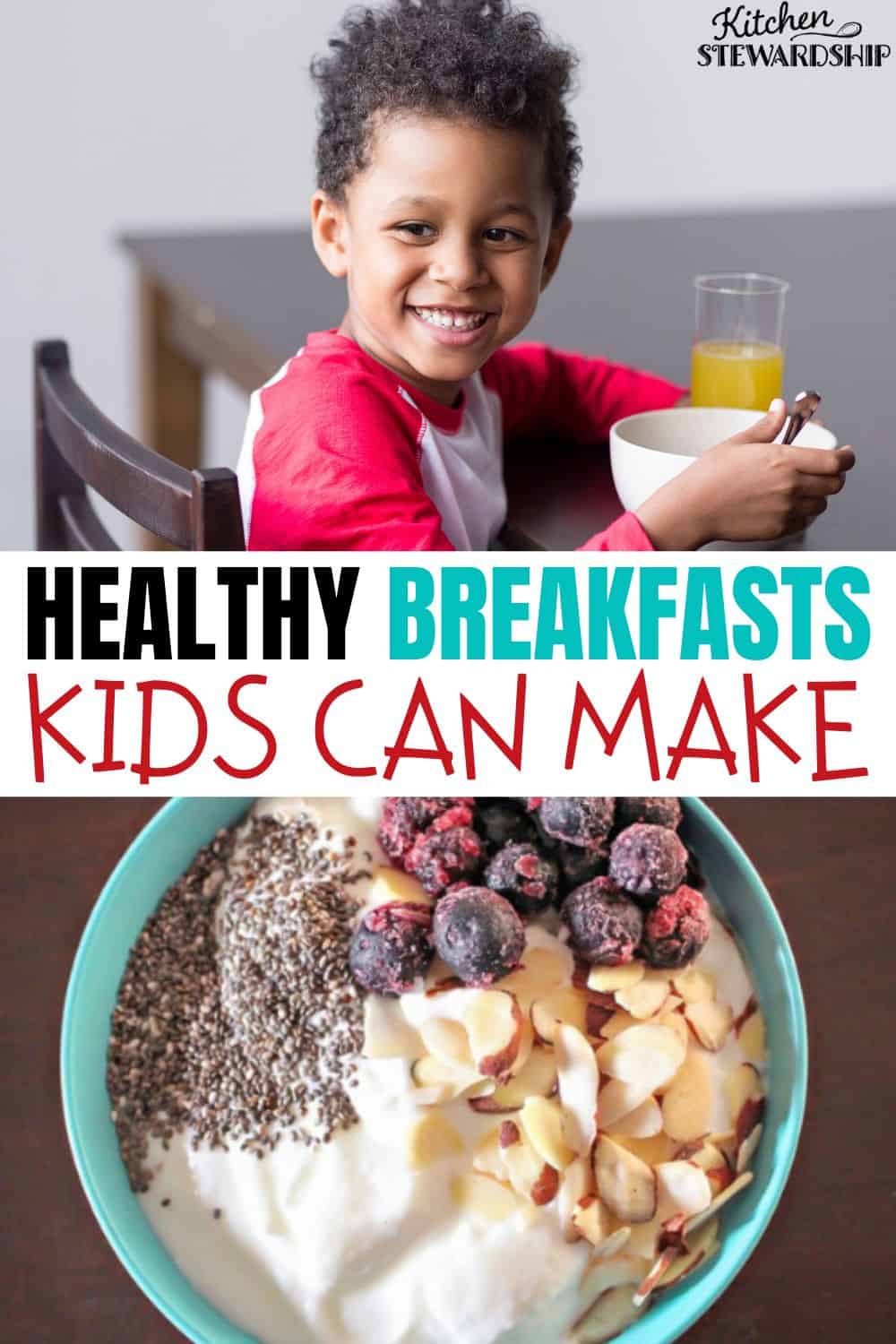 healthy breakfasts kids can make