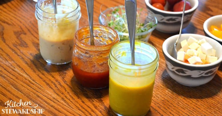 homemade salad dressing