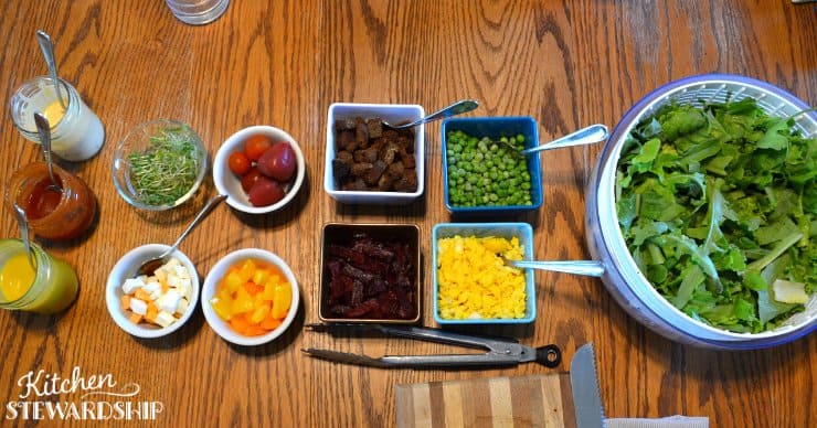 salad bar toppings