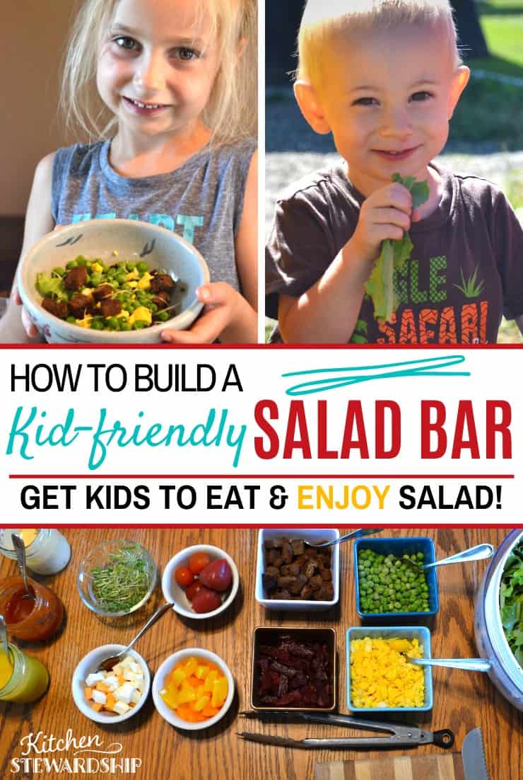 How to make a kid-friendly salad bar