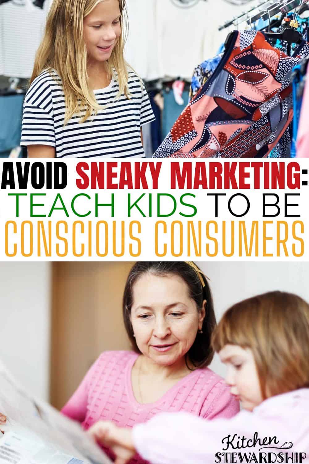 teach kids to be conscious consumers