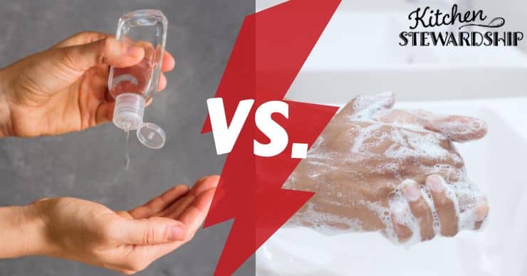 hand sanitizer vs hand soap