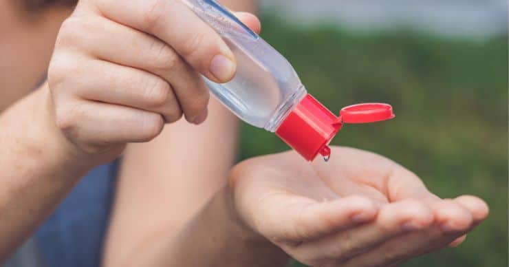 natural hand sanitizer