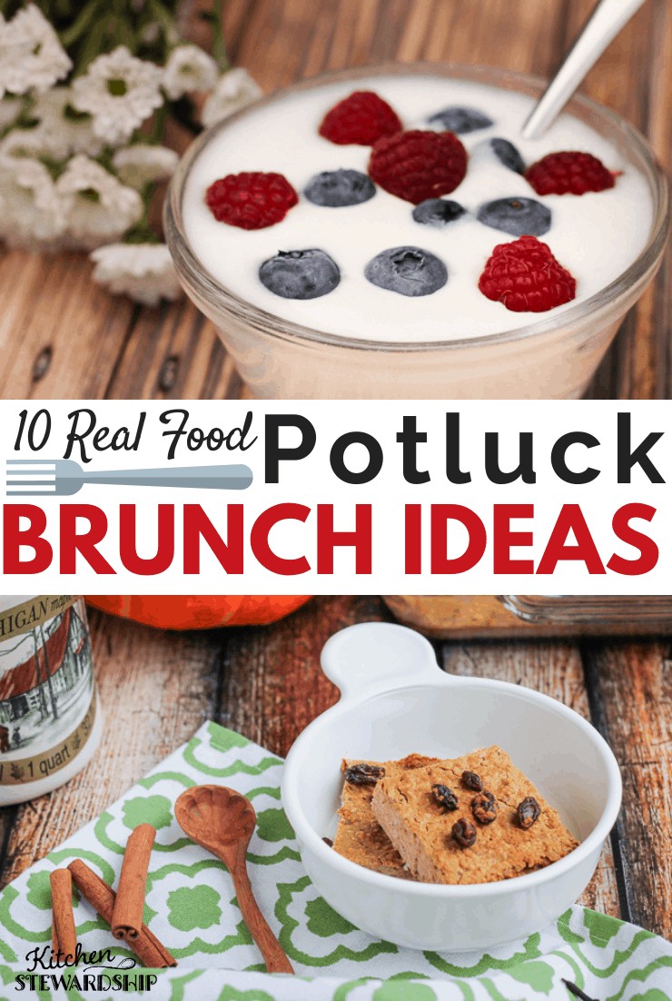 10 real food potluck brunch ideas