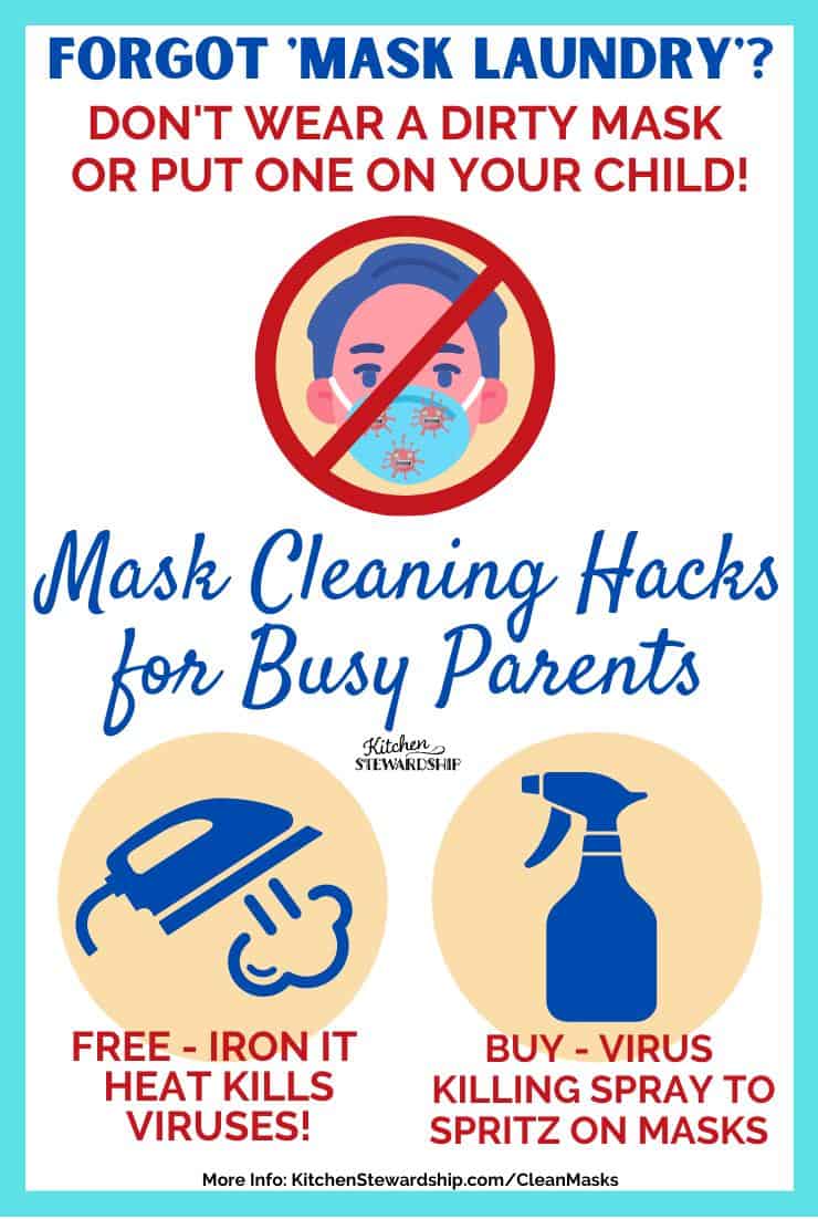 Mask Cleaning Hacks for Busy Parents
