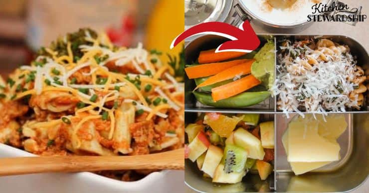 homemade hamburger helper for dinner and in school lunch