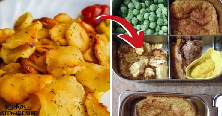 roasted parsnips in a school lunchbox