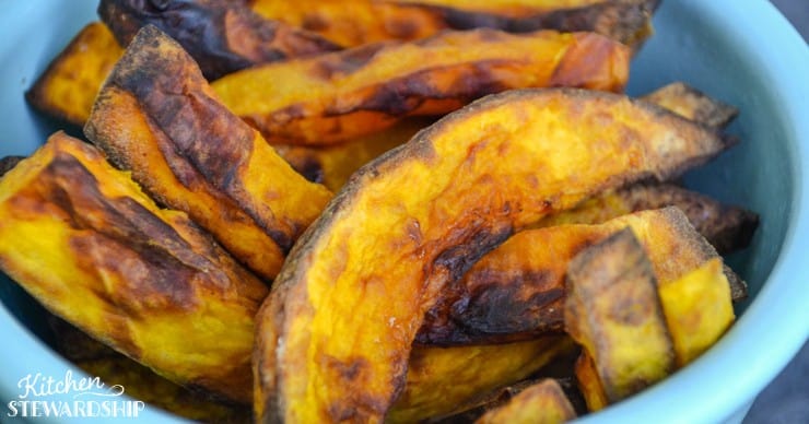 squash air fryer fries