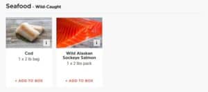 ButcherBox seafood options