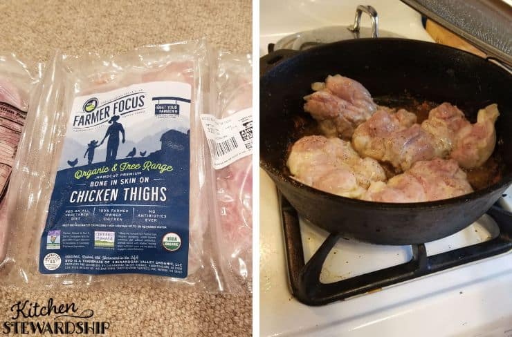 cracklin chicken thighs