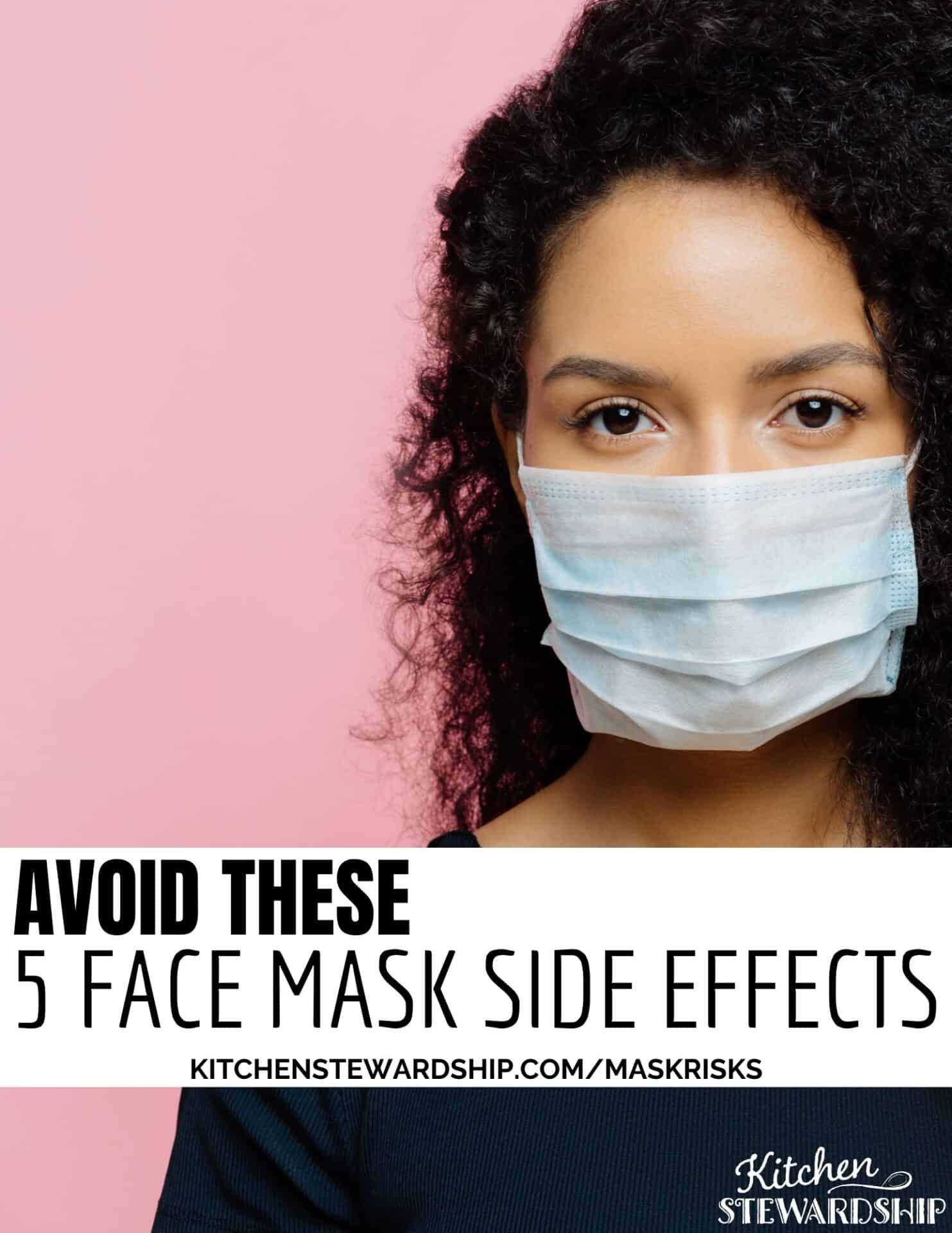 avoid these 5 face mask side effects