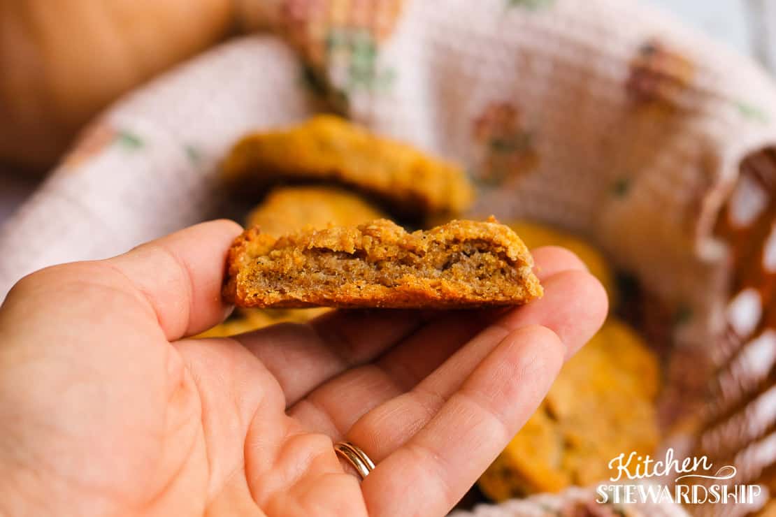 gluten-free biscuit with squash