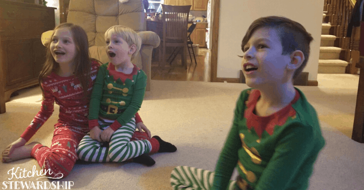 Kids in non-flame resistant pajamas