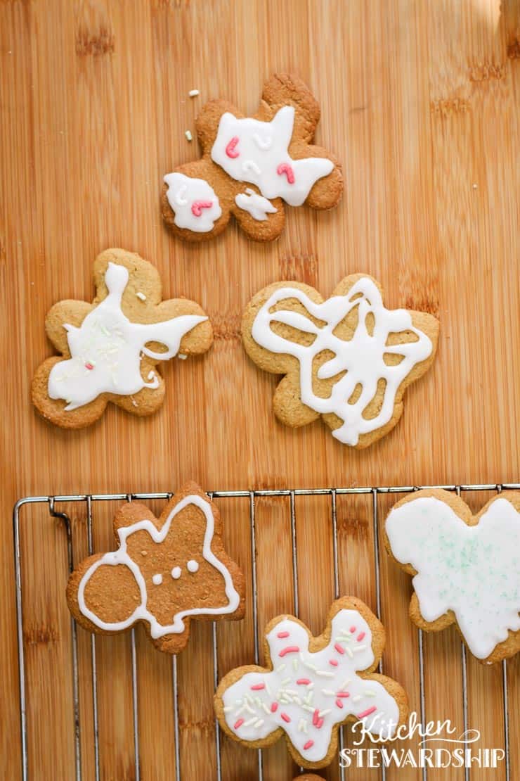 dairy-free gingerbread men