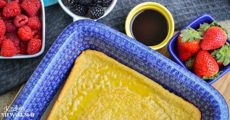 Gluten-free oven pancake