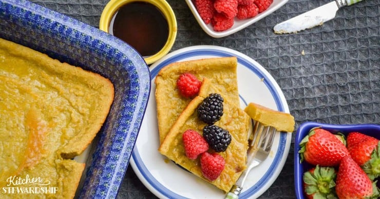 gluten-free oven pancake