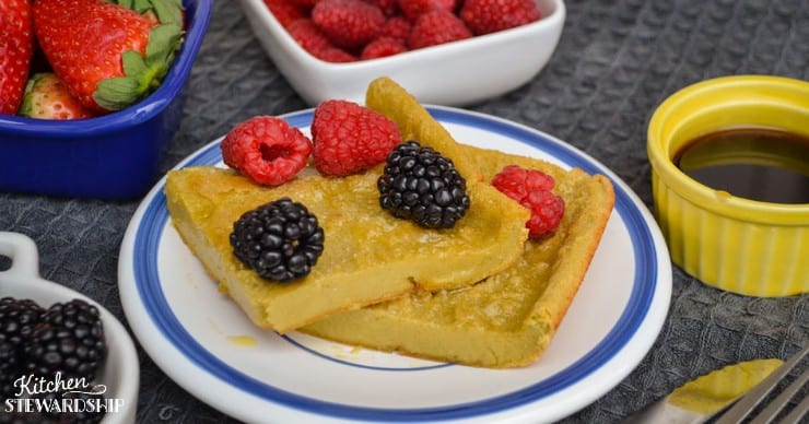 gluten-free oven pancake