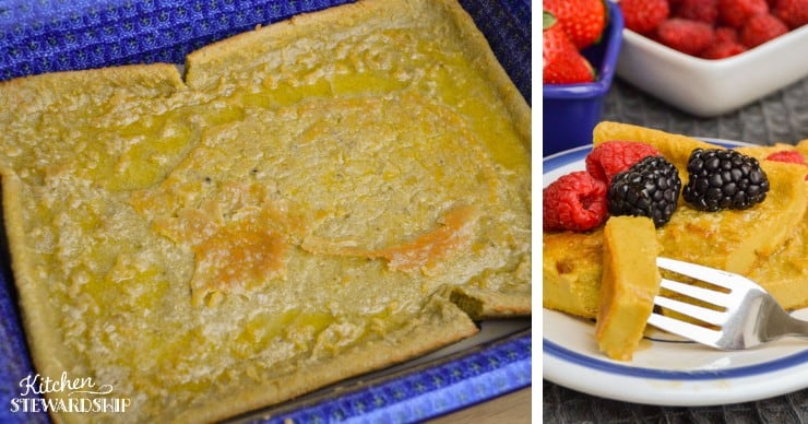 gluten-free oven pancake