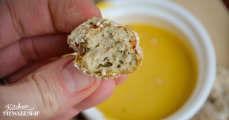 air fryer chicken nugget