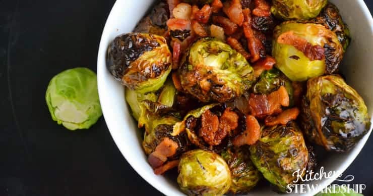 air fryer brussels sprouts