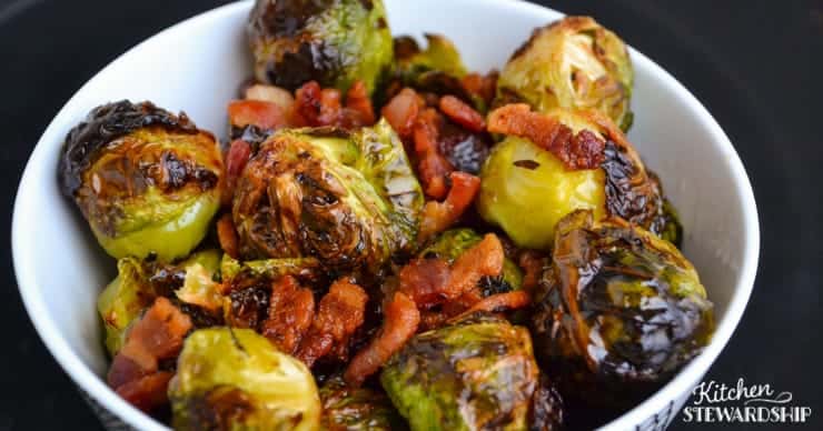 air fryer brussels sprouts