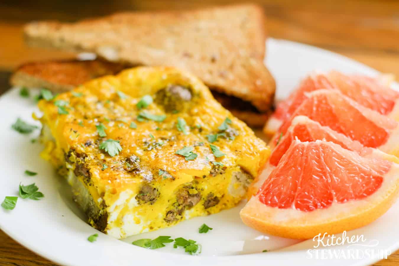 dairy-free breakfast egg bake