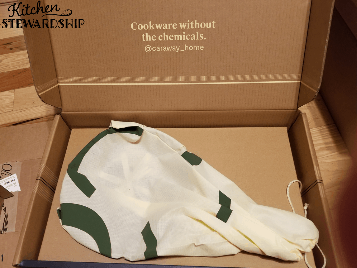 Caraway pan packaging