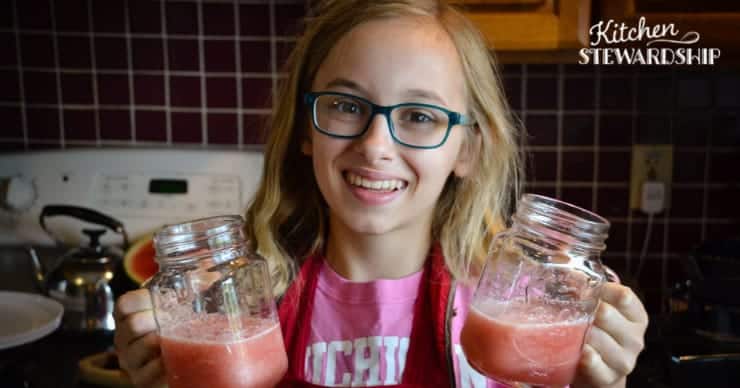 easy watermelon slushy recipe