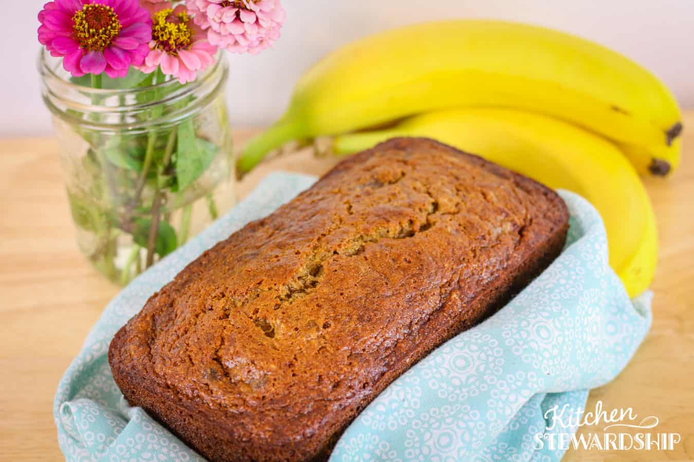 spelt banana bread