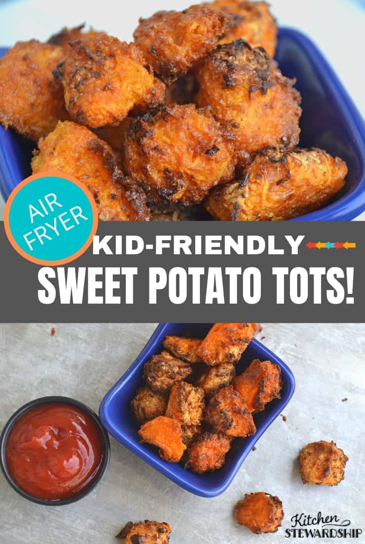 kid-friendly sweet potato tots