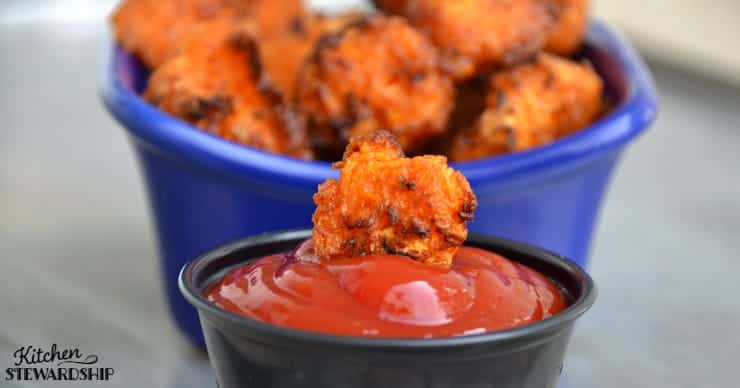 sweet potato air fryer tots