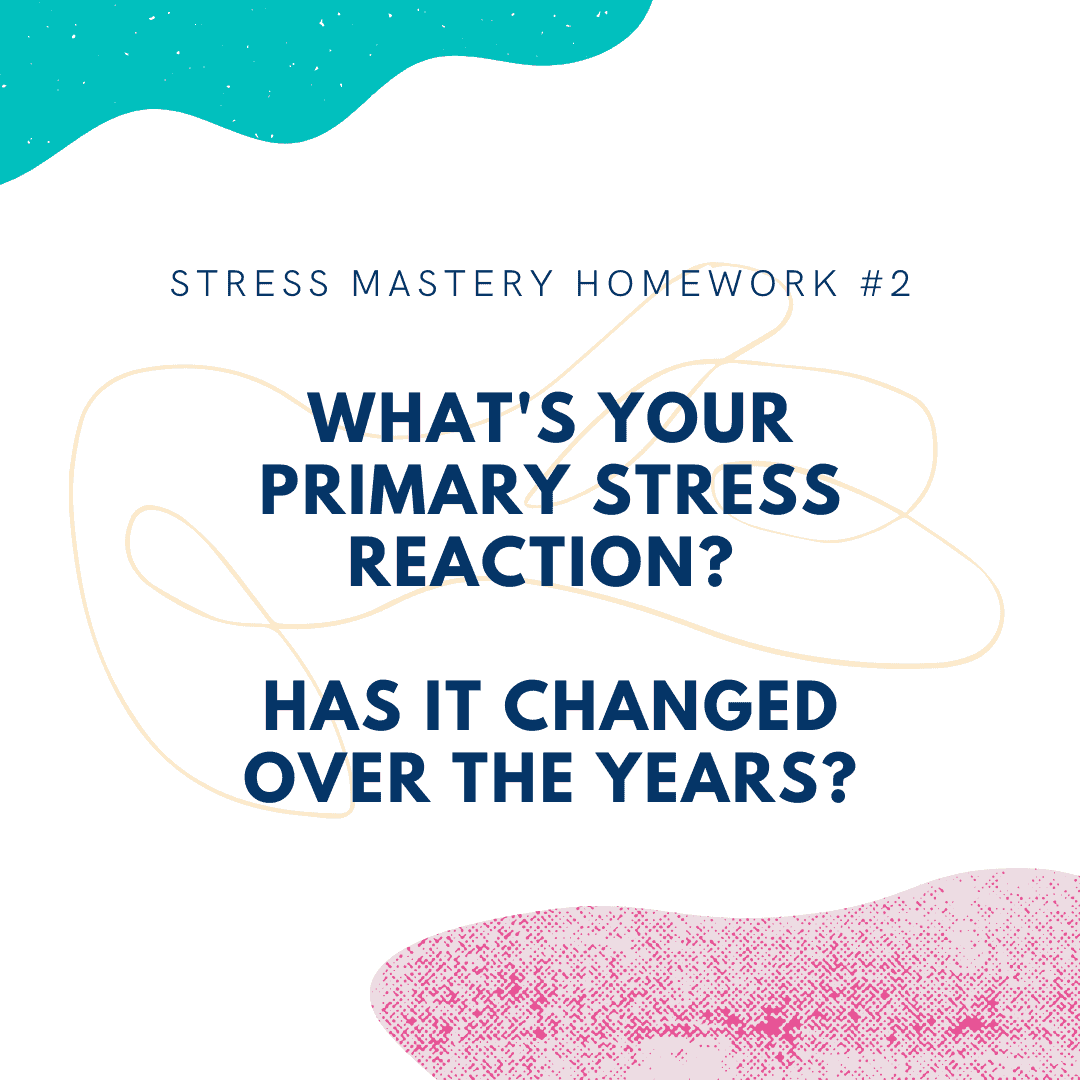 stress mastery homework day 1