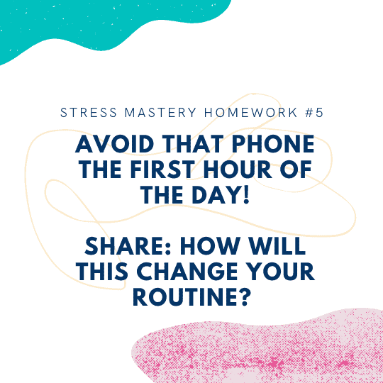 stress mastery homework day 4