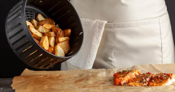potatoes in an air fryer