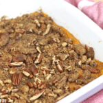 sweet potato casserole with maple syrup