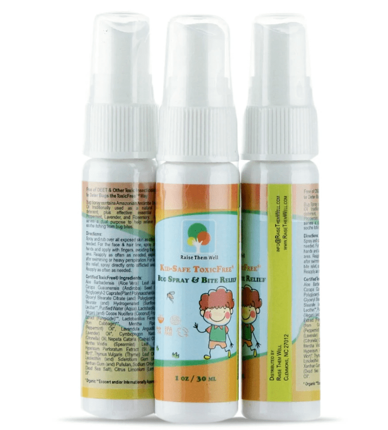 Raise Them Well Bug Spray & Bite Relief 