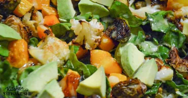 healthy winter salad