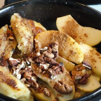 Caramelized Banana-Apple Dessert Topping