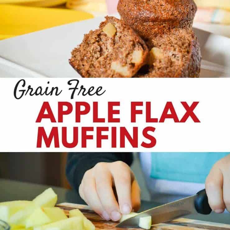 A grain free muffin recipe that you won't need fancy ingredients to make. Flax is the start player in this gluten free and delicious treat.